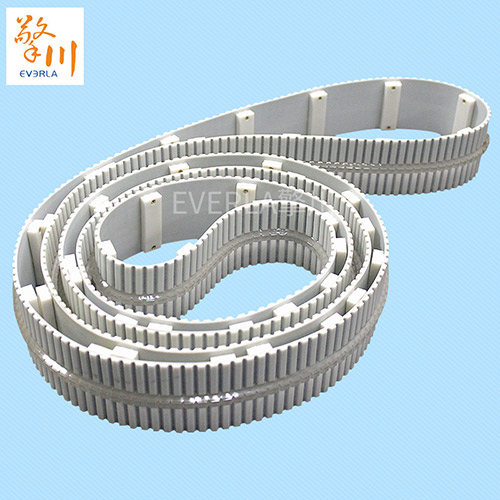 貼標(biāo)機(jī)專(zhuān)用皮帶_矩形擋塊PU同步帶