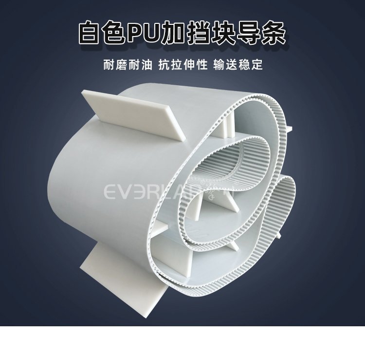 白色同步帶升級擋板導(dǎo)條，輸送效率 “狂飆” 不止
