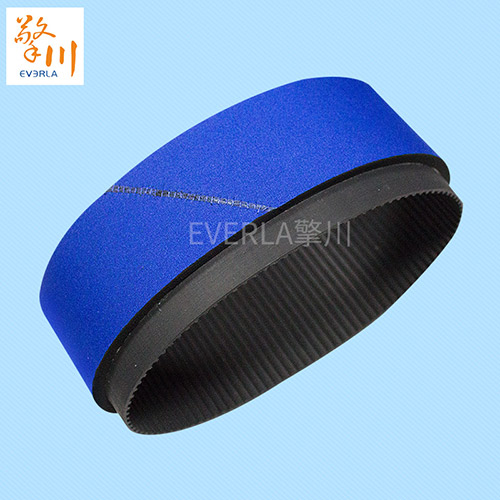 橡膠加藍布泡棉，以品質鑄就高效緩沖防護